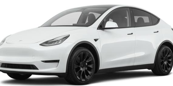 TESLA MODEL Y 2020 5YJYGDEEXLF048623 image